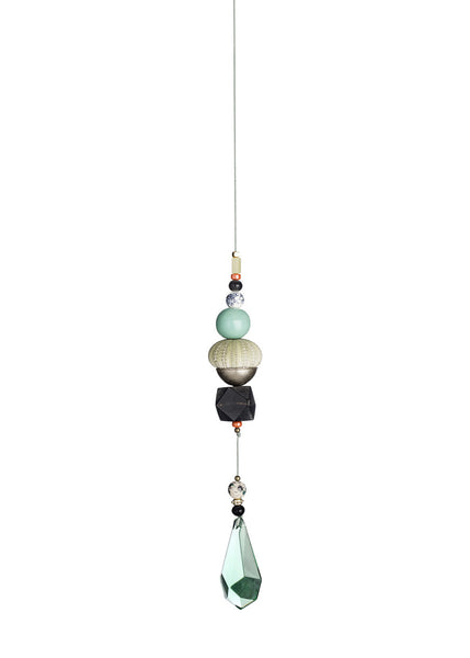 Hanging sculpture with seaurchin - small