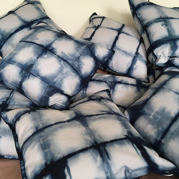 Shibori Pillow in Cotton